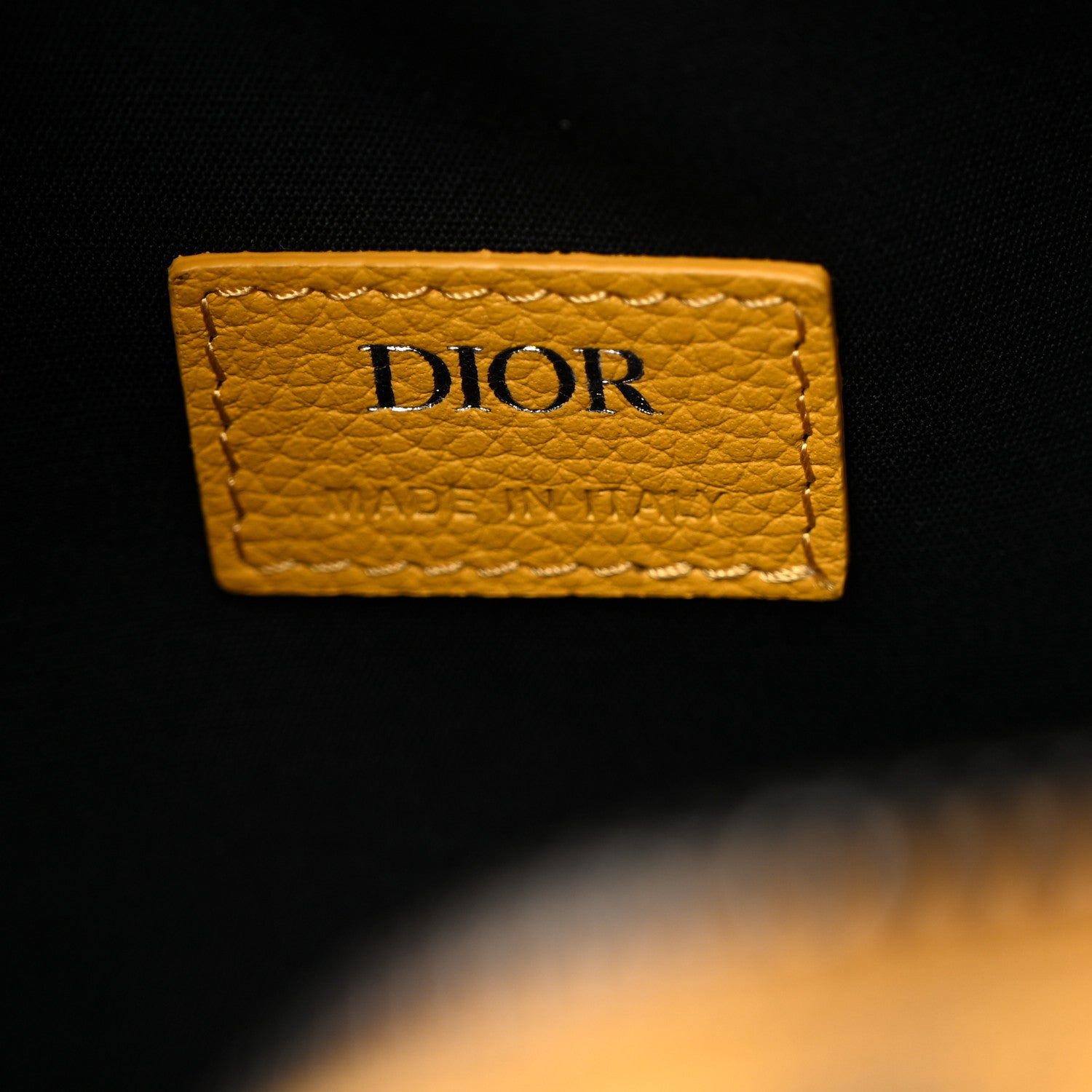 Christian Dior Oblique Lingot 22 Bag Yellow 6 of 11