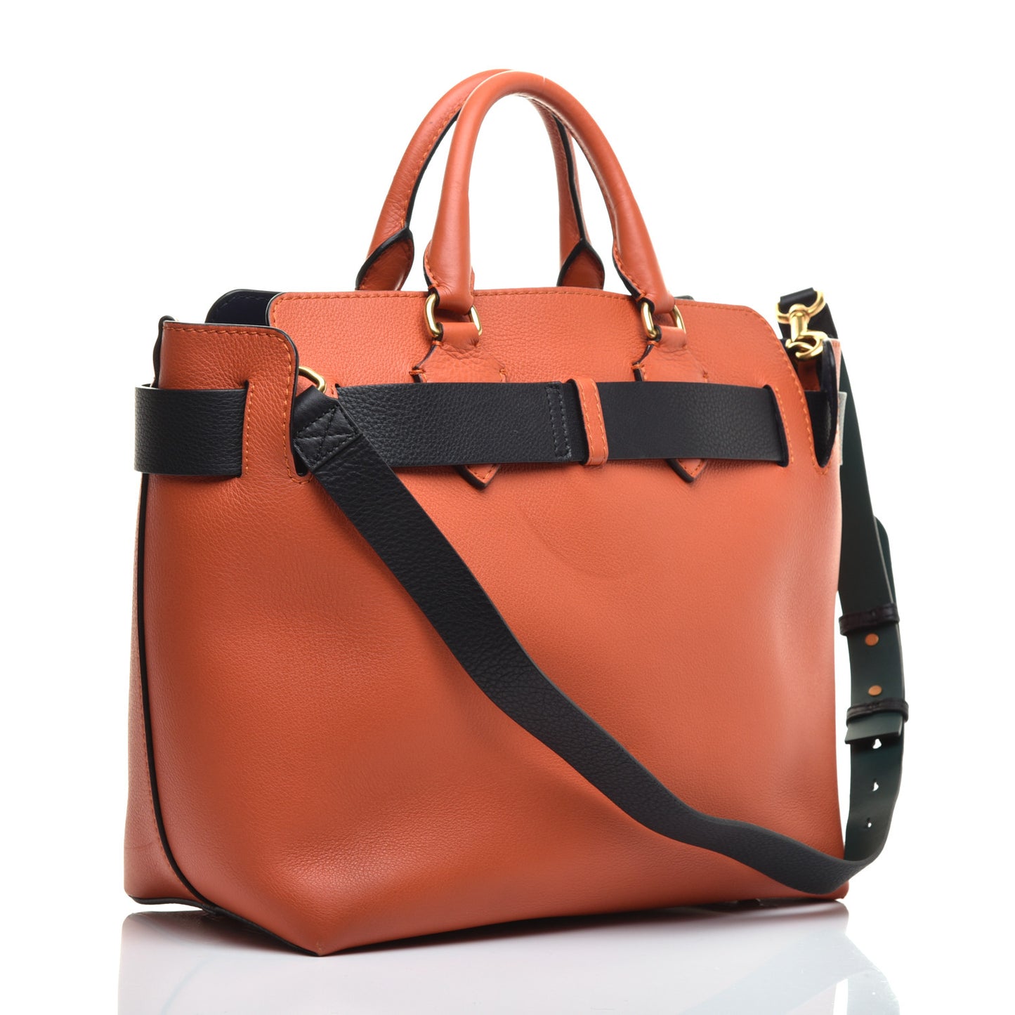 Soft Grain Calfskin Medium Belt Bag Clementine