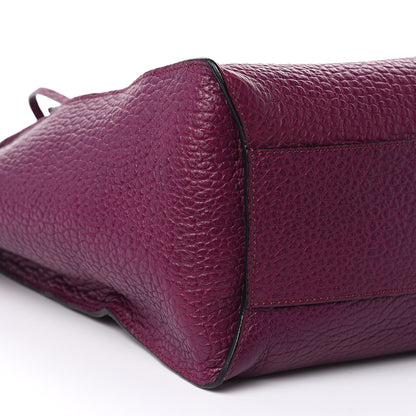 Burberry Heritage Grain Medium Woodbury Tote Damson Magenta 8 of 9