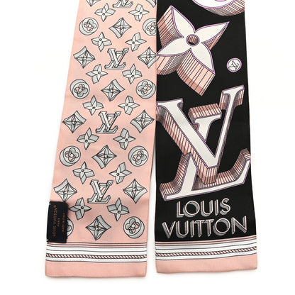 Louis Vuitton Silk Ultimate 3D Bandeau Rose Clair Black 2 of 4