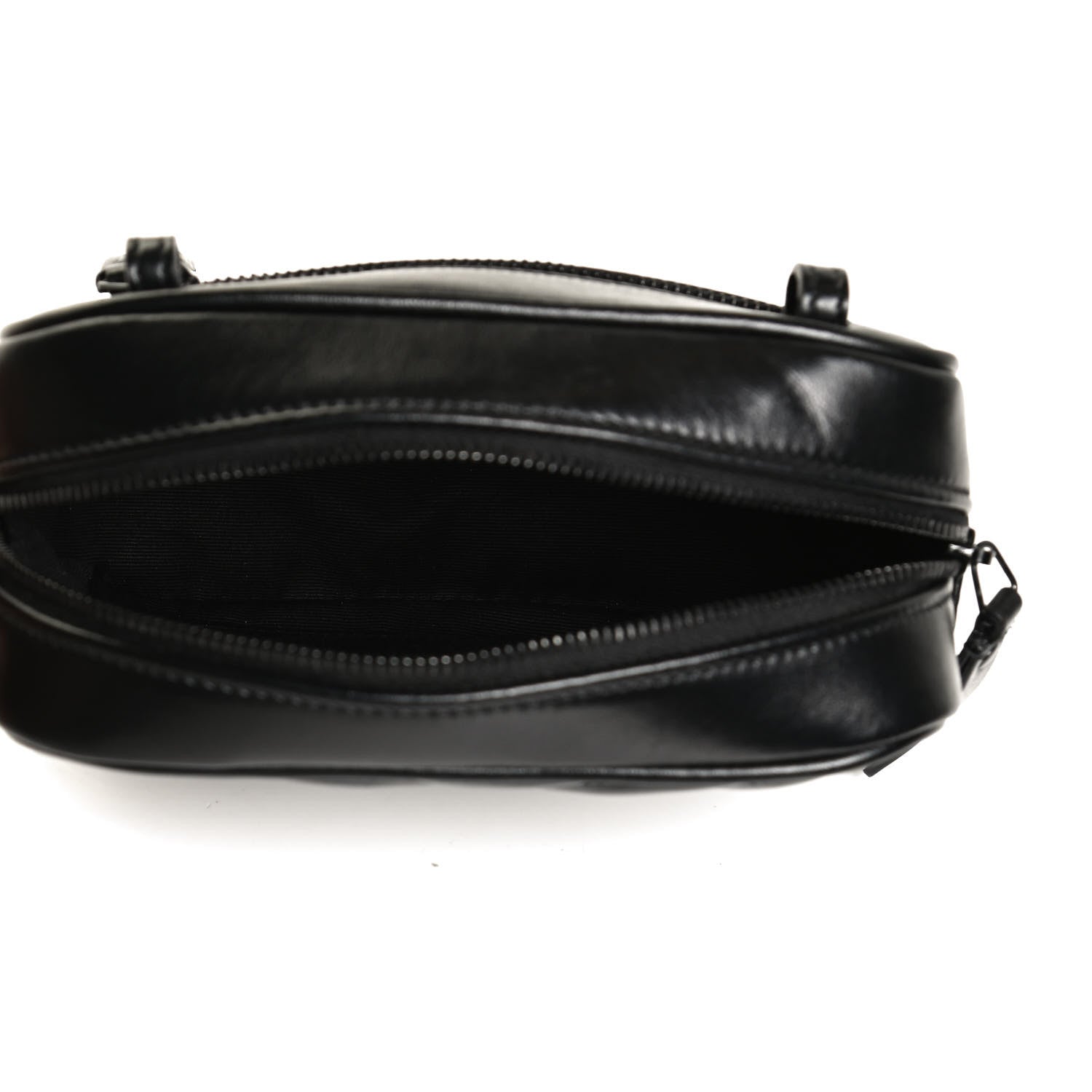 Saint Laurent Calfskin Matelasse Monogram Lou Belt Bag Black 4 of 12