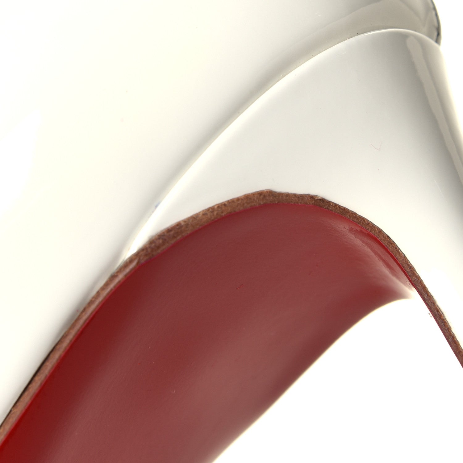 Christian Louboutin Patent So Kate 85 Pumps 37.5 White 8 of 8