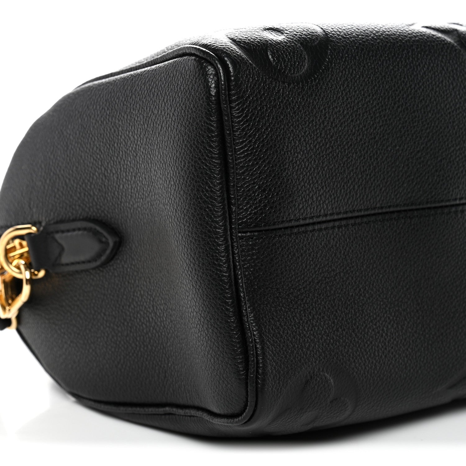 Louis Vuitton Empreinte Monogram Giant Speedy Bandouliere 25 Black 8 of 10