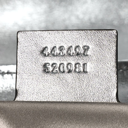 Gucci Sequin Matelasse Small GG Marmont Shoulder Bag Silver 7 of 9