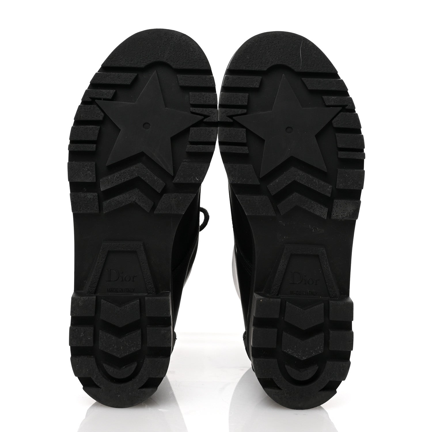 Christian Dior Calfskin Rubber DiorIron Boots 35.5 Black 7 of 10