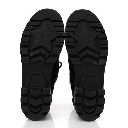 Christian Dior Calfskin Rubber DiorIron Boots 35.5 Black 7 of 10