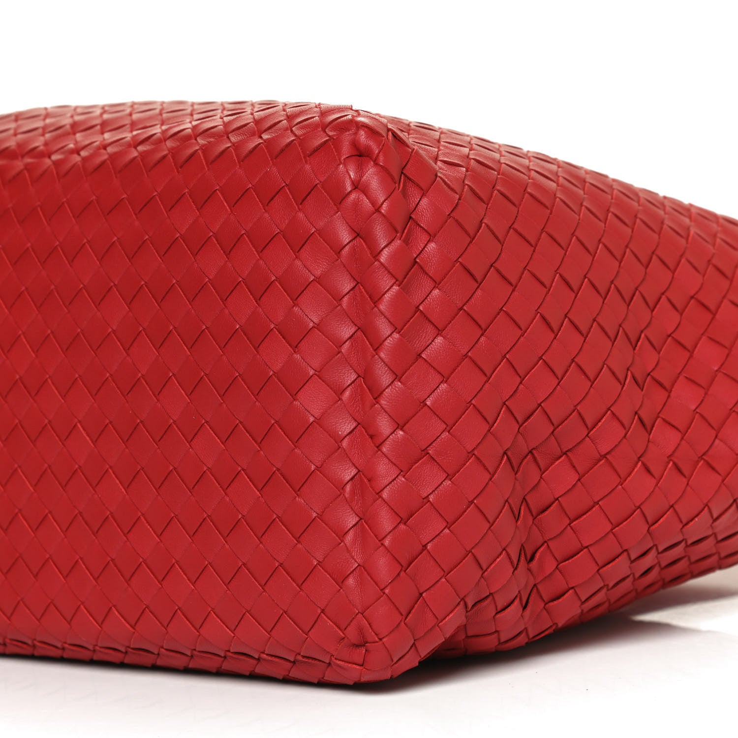 Bottega Veneta Nappa Intrecciato Brick Tote Red 10 of 10