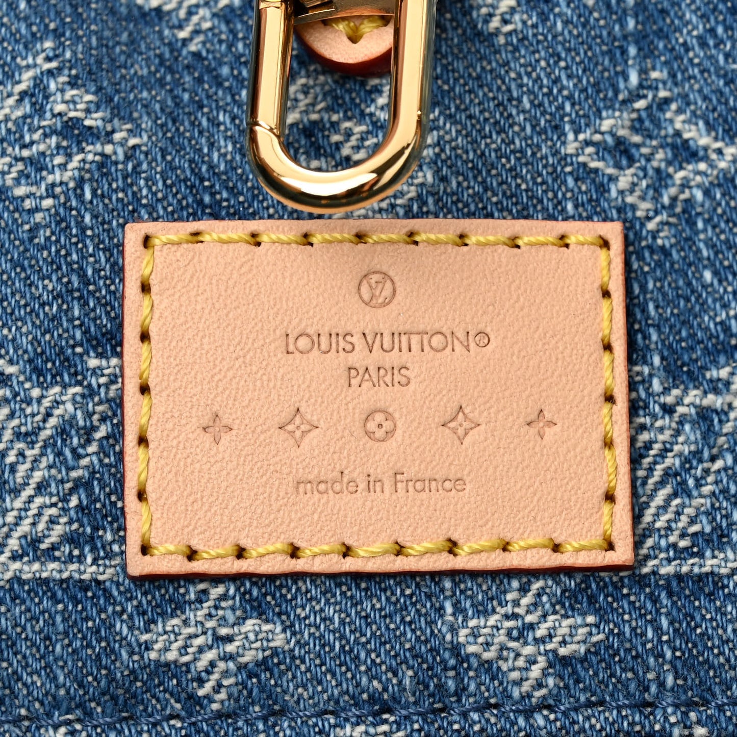 Monogram Denim Onthego MM Blue
