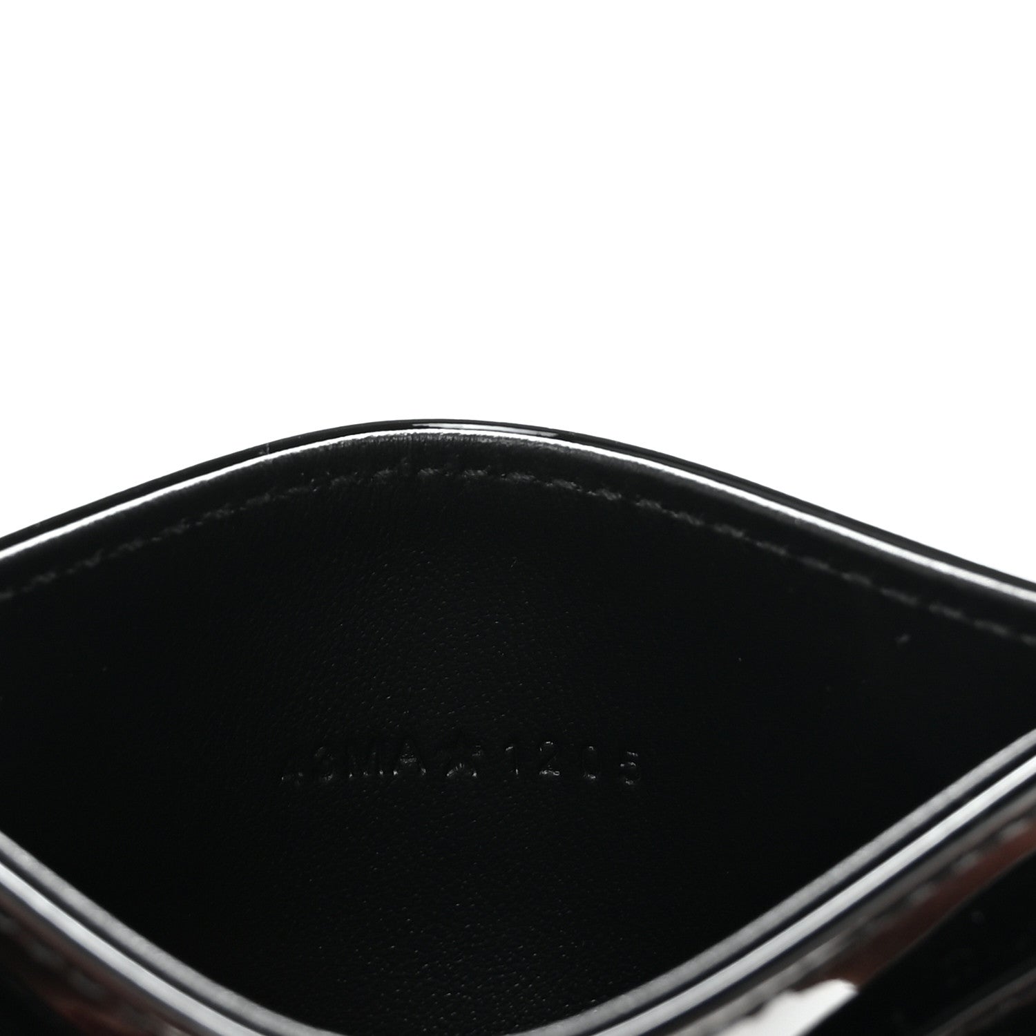 Christian Dior Patent Cannage Lady Dior Card Holder Black 7 of 8