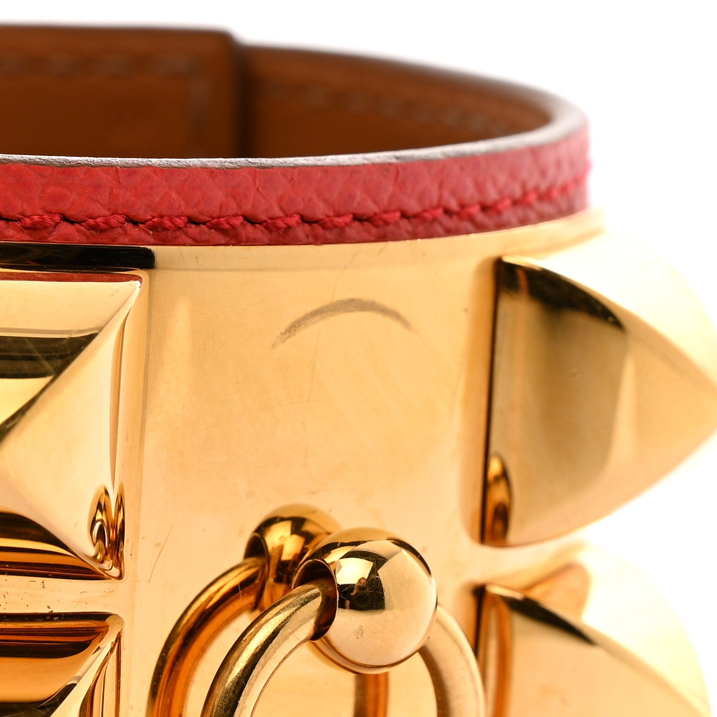 Epsom Collier De Chien CDC Bracelet S Rose Jaipur