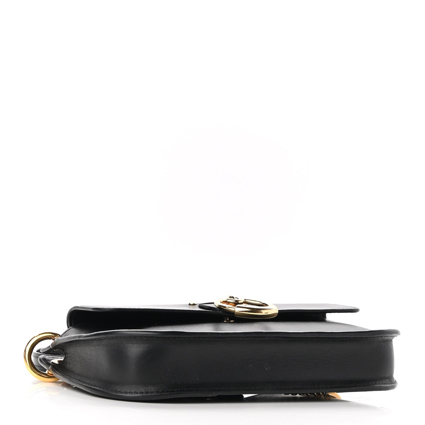 Calfskin Tess Mini Crossbody Bag Black