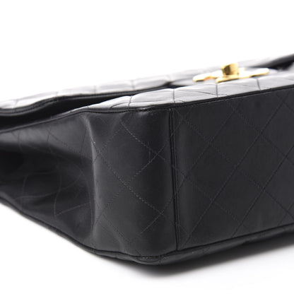Chanel Lambskin Quilted XL Jumbo Single Flap Black 6 of 15