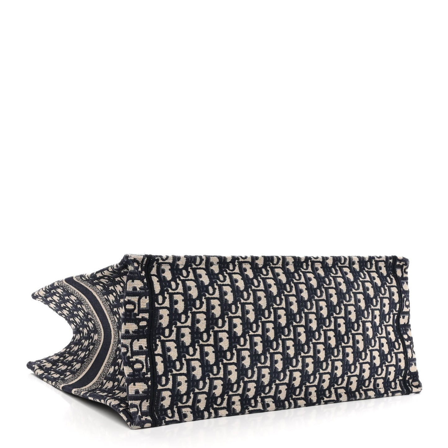 Oblique Large Book Tote Blue Multicolor