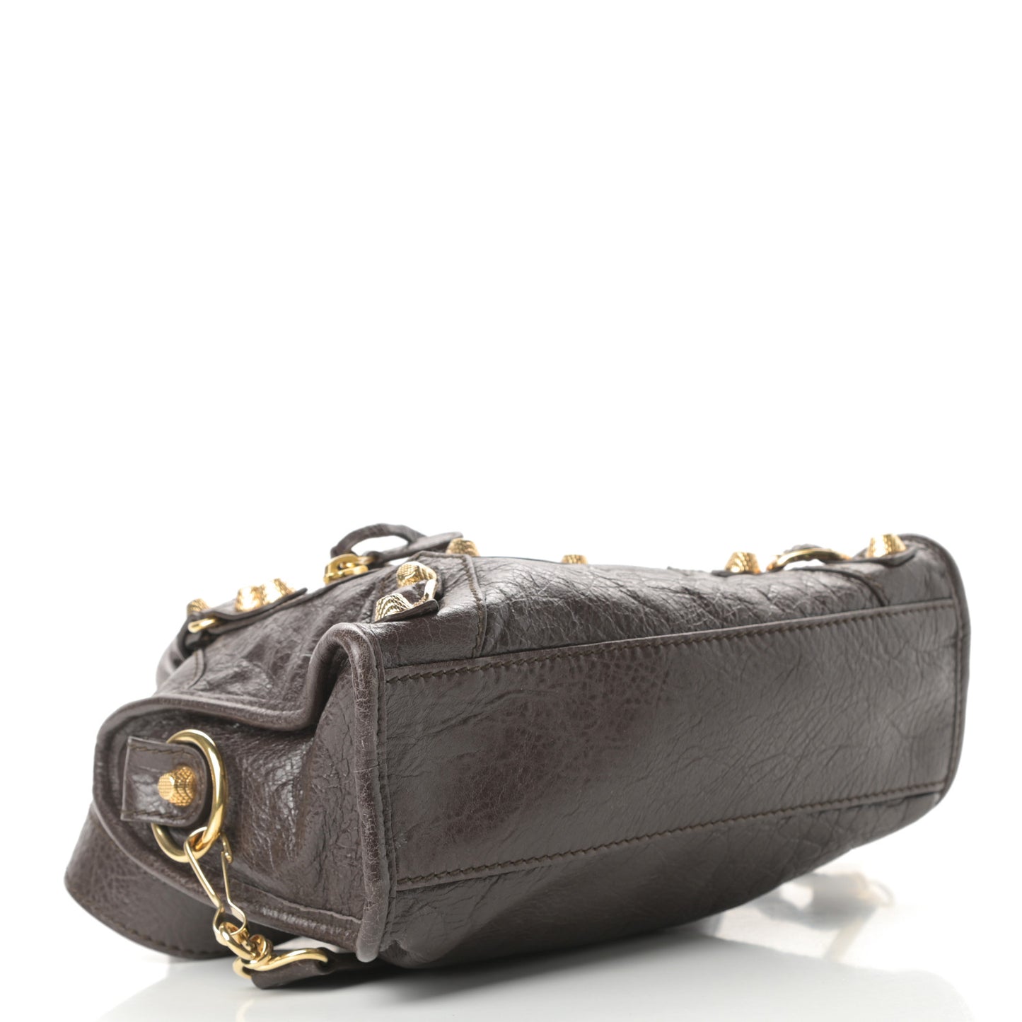 Agneau Giant 12 Gold Hardware Mini City Charbon