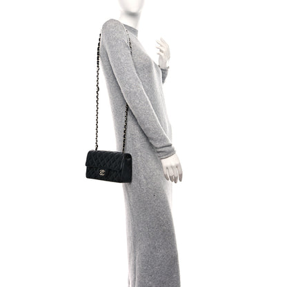 Chanel Lambskin Quilted Mini Rectangular Flap Black 2 of 11