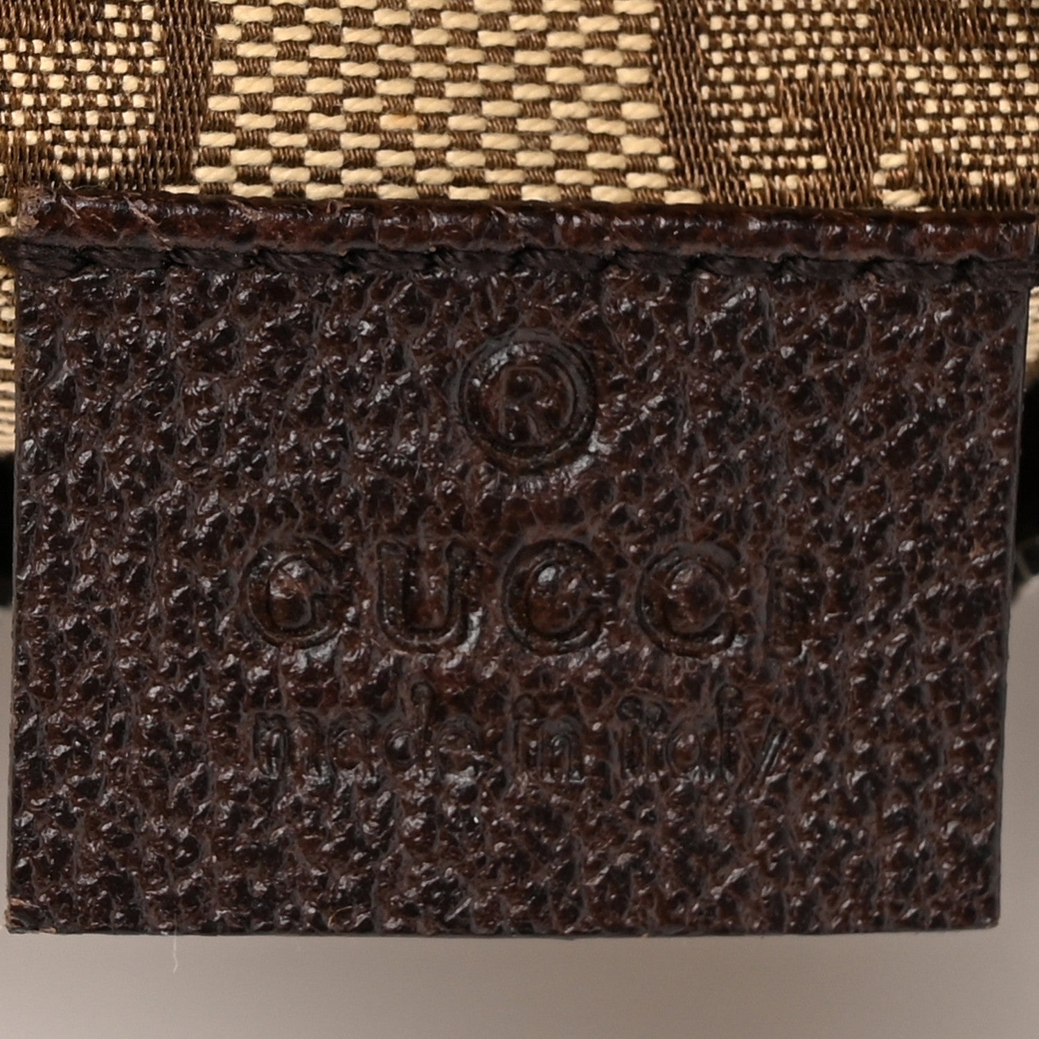 Gucci GG Monogram Double Pocket Belt Bag Dark Brown 6 of 13