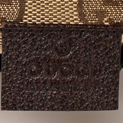 Gucci GG Monogram Double Pocket Belt Bag Dark Brown 6 of 13