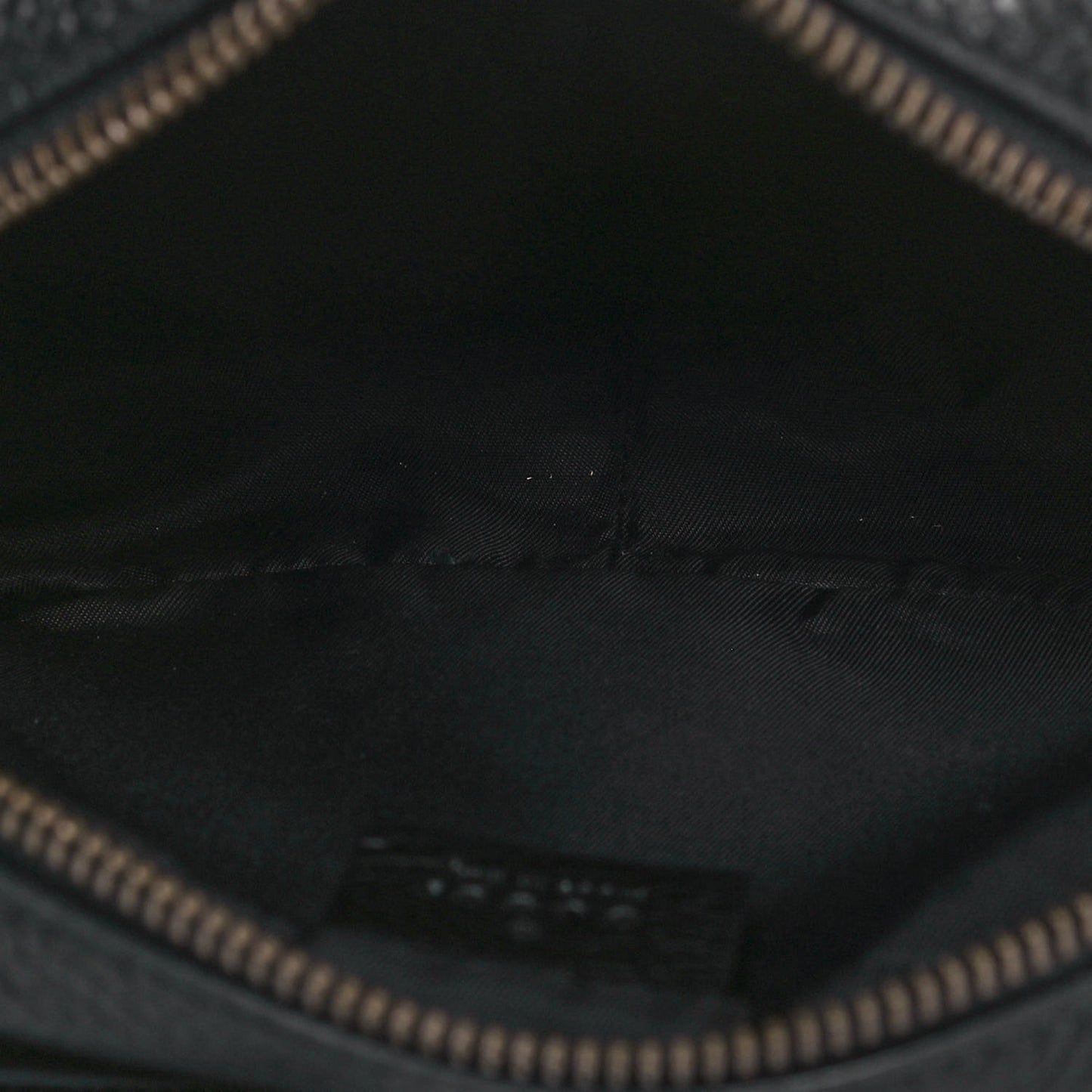 Pebbled Calfskin Mini Soho Disco Bag Black