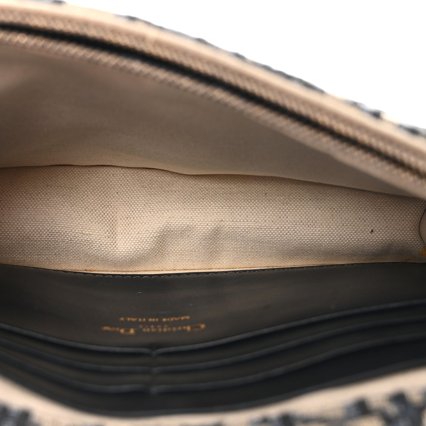 Oblique Saddle Chain Pouch Blue