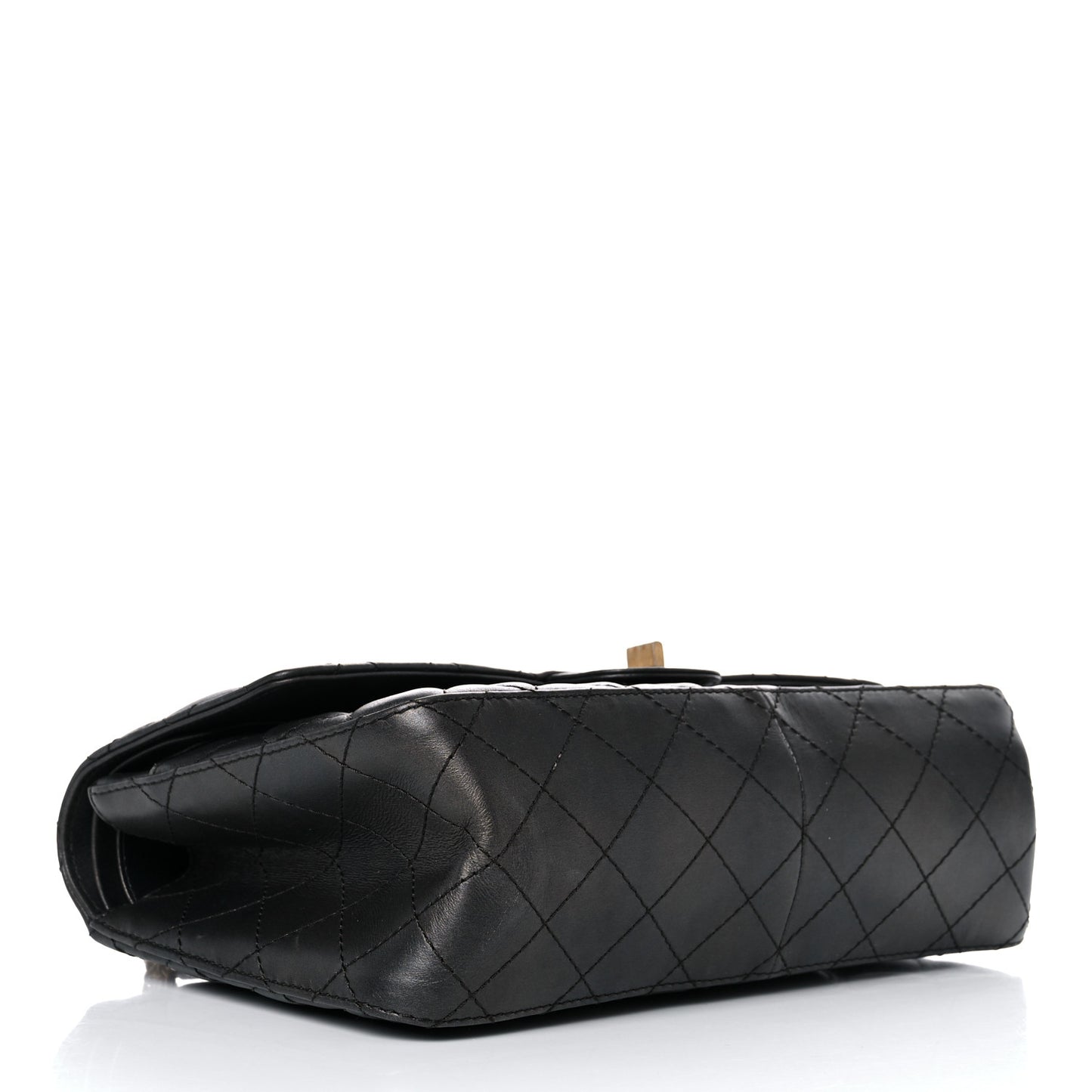 Metallic Calfskin Quilted 2.55 Reissue 226 Flap Charcoal