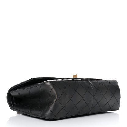 Chanel Metallic Calfskin Quilted 2.55 Reissue 226 Flap Charcoal 4 of 21