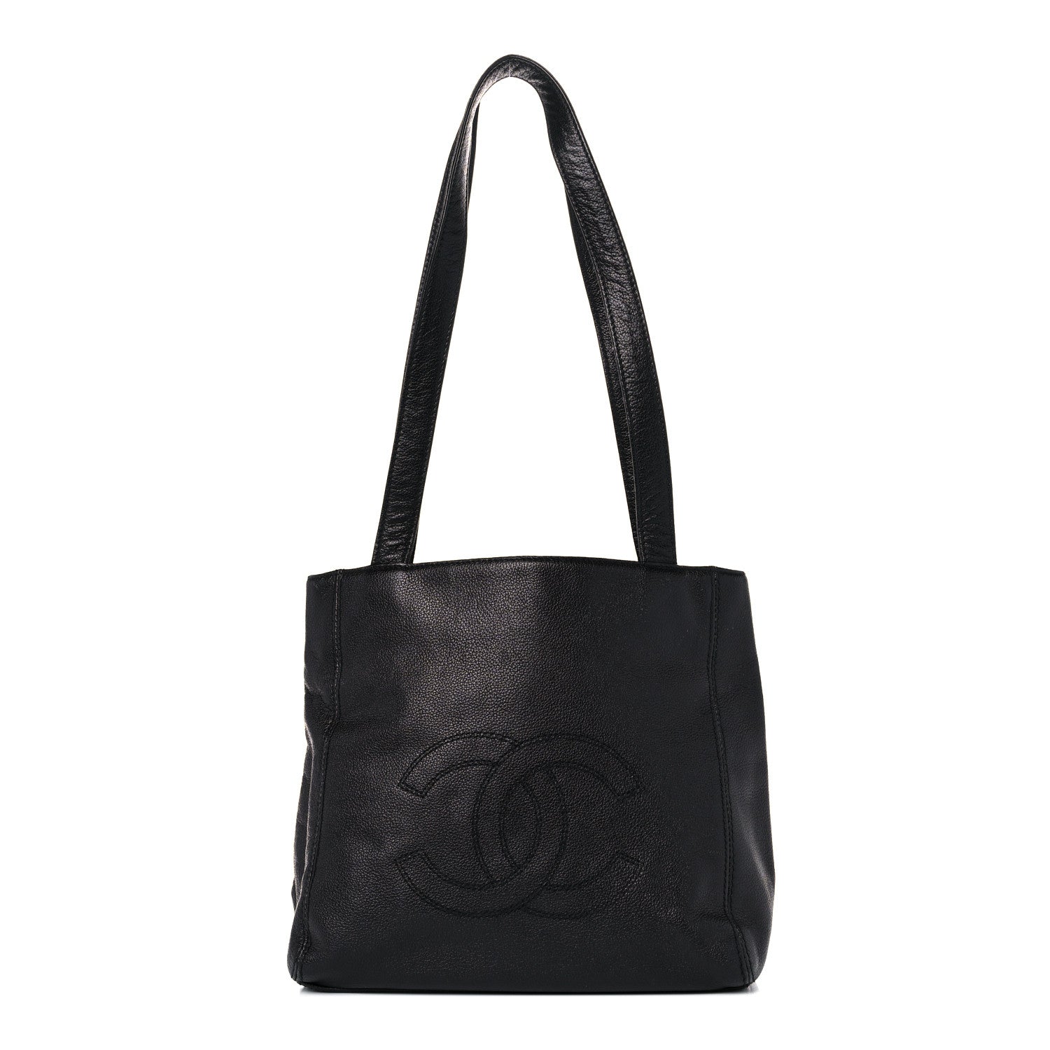 Chanel Caviar CC Tote Black 1 of 14