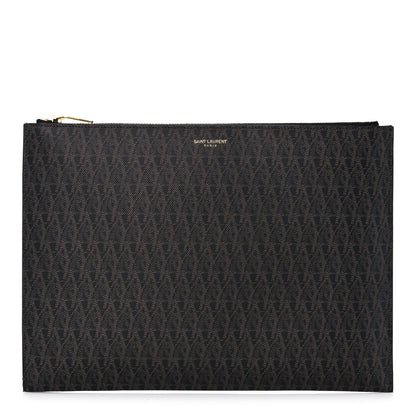 Saint Laurent Toile Classic Monogram iPad Holder 1 of 12