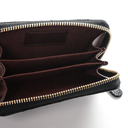 Chanel Caviar Quilted Zip Coin Purse Black 5 of 7