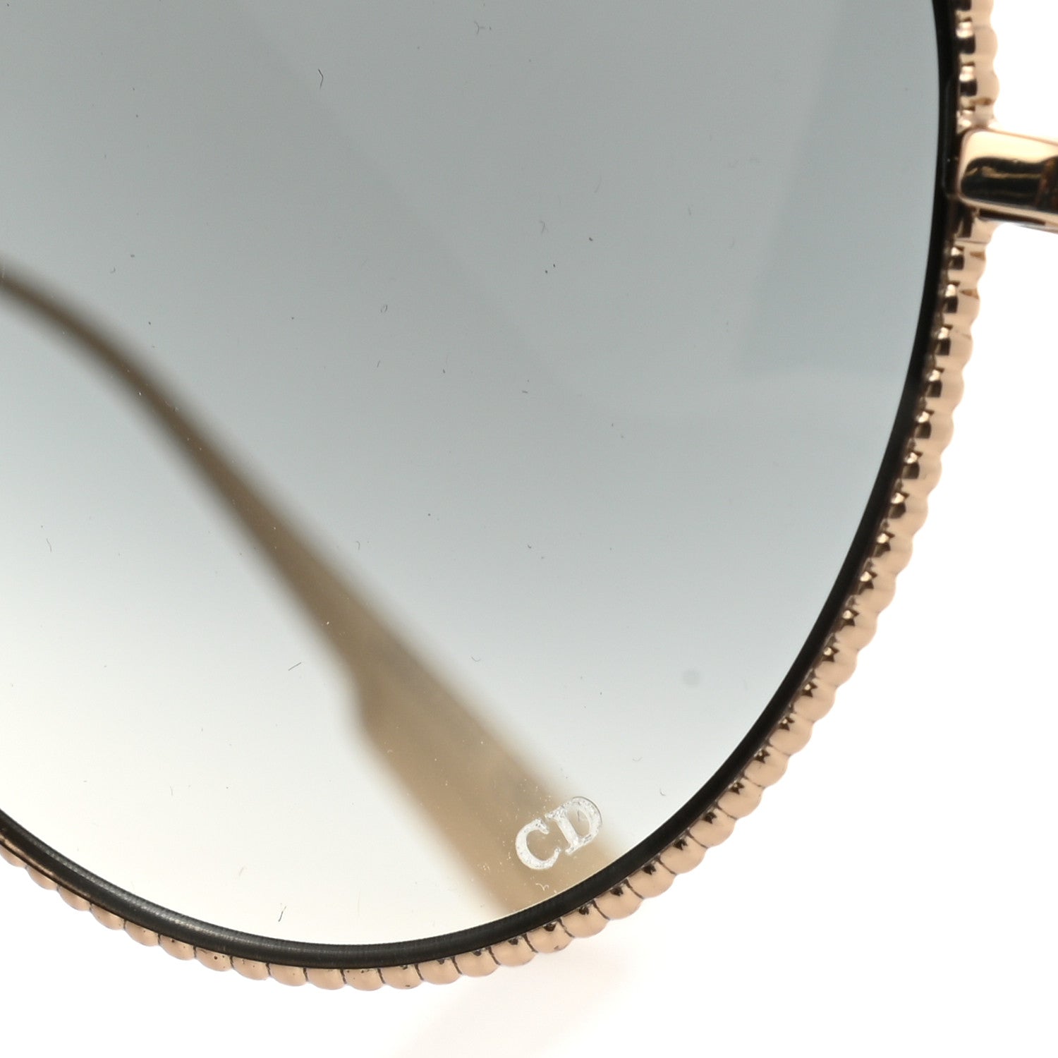 Christian Dior Society 3 Aviator Sunglasses Blue 9 of 10