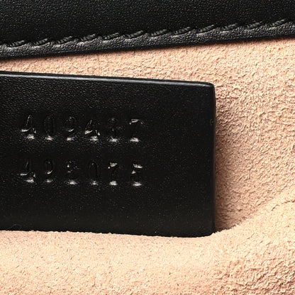 Gucci Guccissima Small Padlock Shoulder Bag Black 7 of 10
