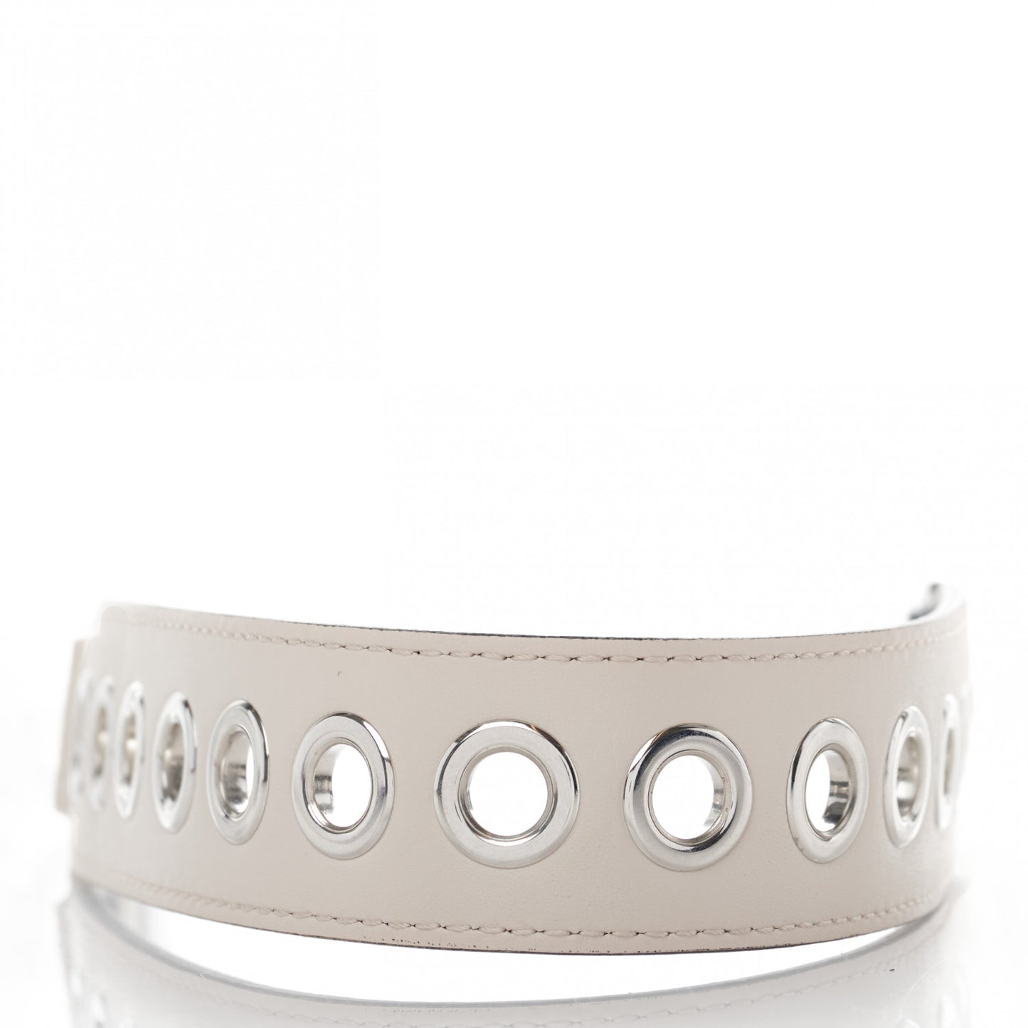 Vitello Liberty Grommet Bi-Color Mini Strap You Black Camelia