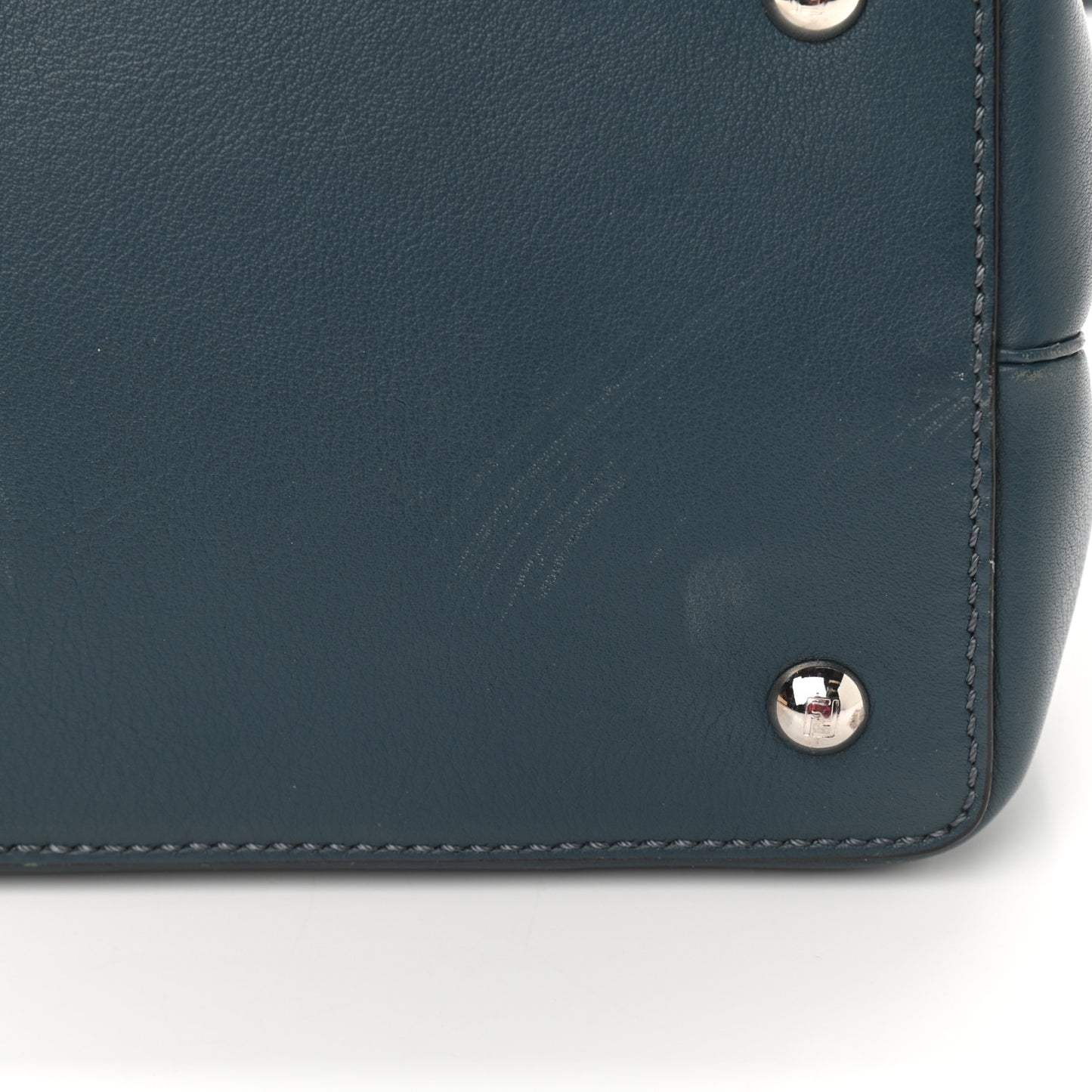 Vitello Dolce Century Petite 2Jours Tote Pavone Albicocca