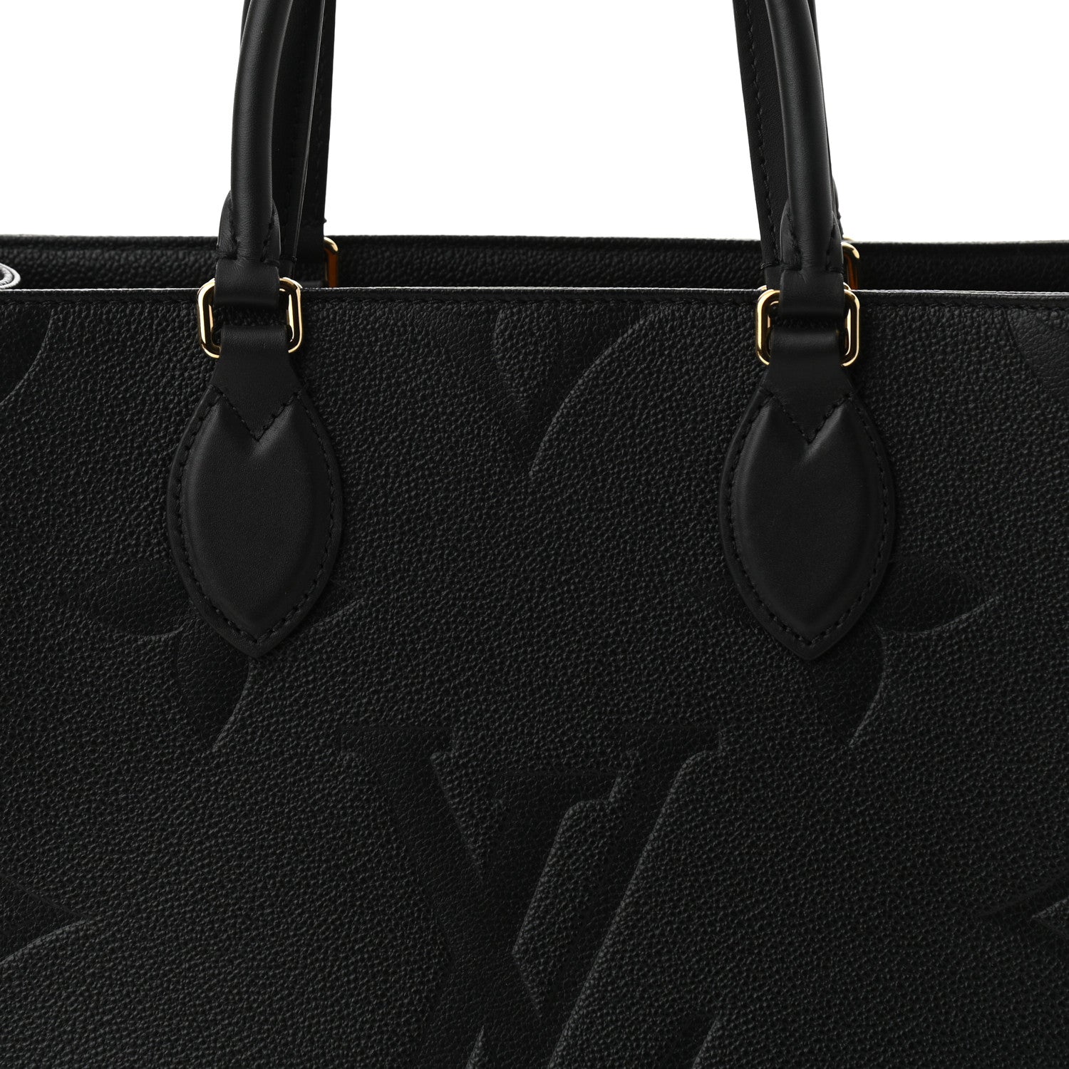 Louis Vuitton Empreinte Monogram Giant Onthego MM Black 7 of 10