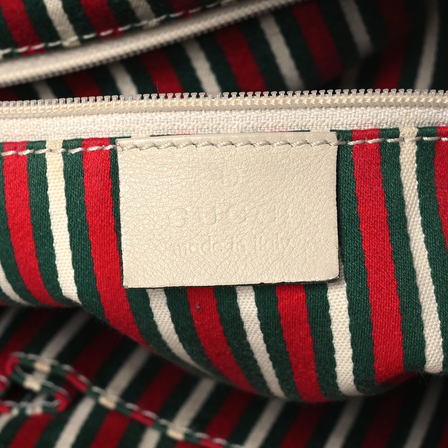 Monogram Medium New Britt Half Moon Hobo White