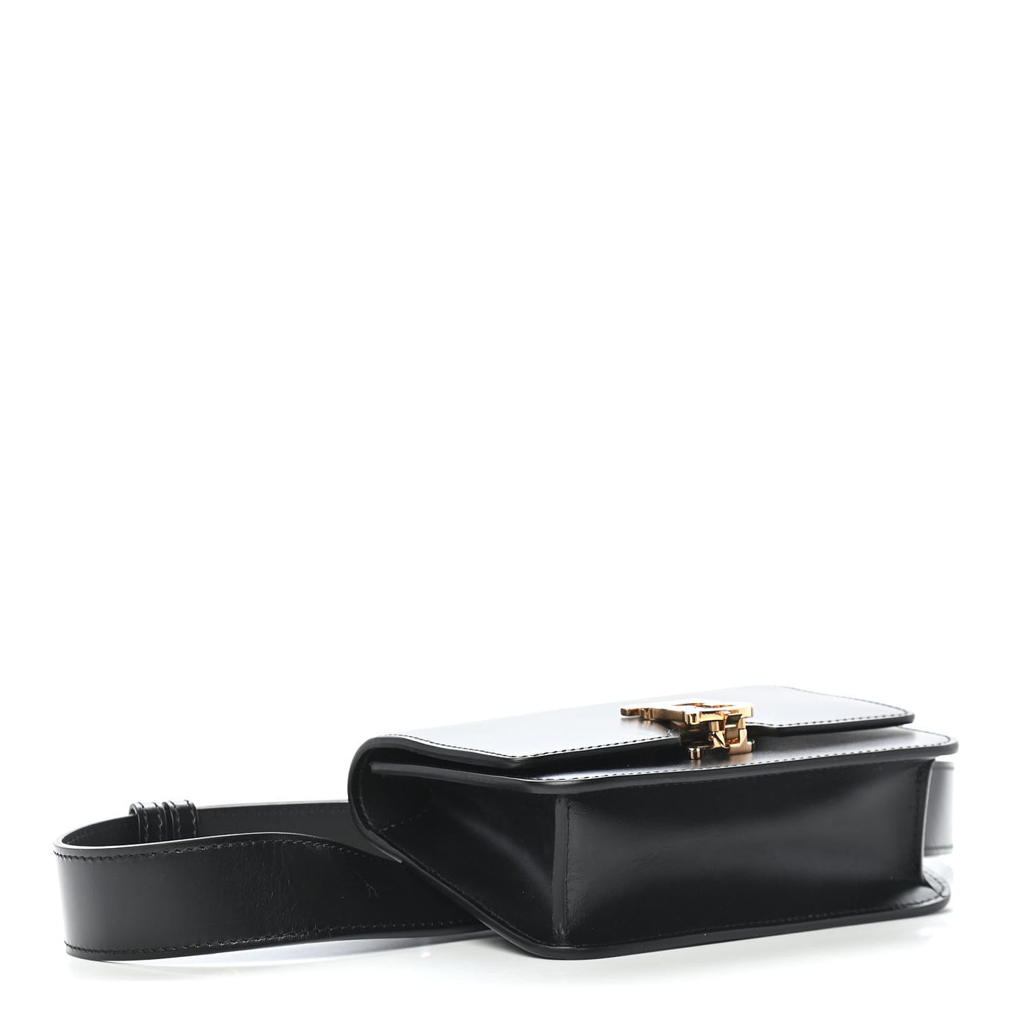 Calfskin TB Belt Bag Black
