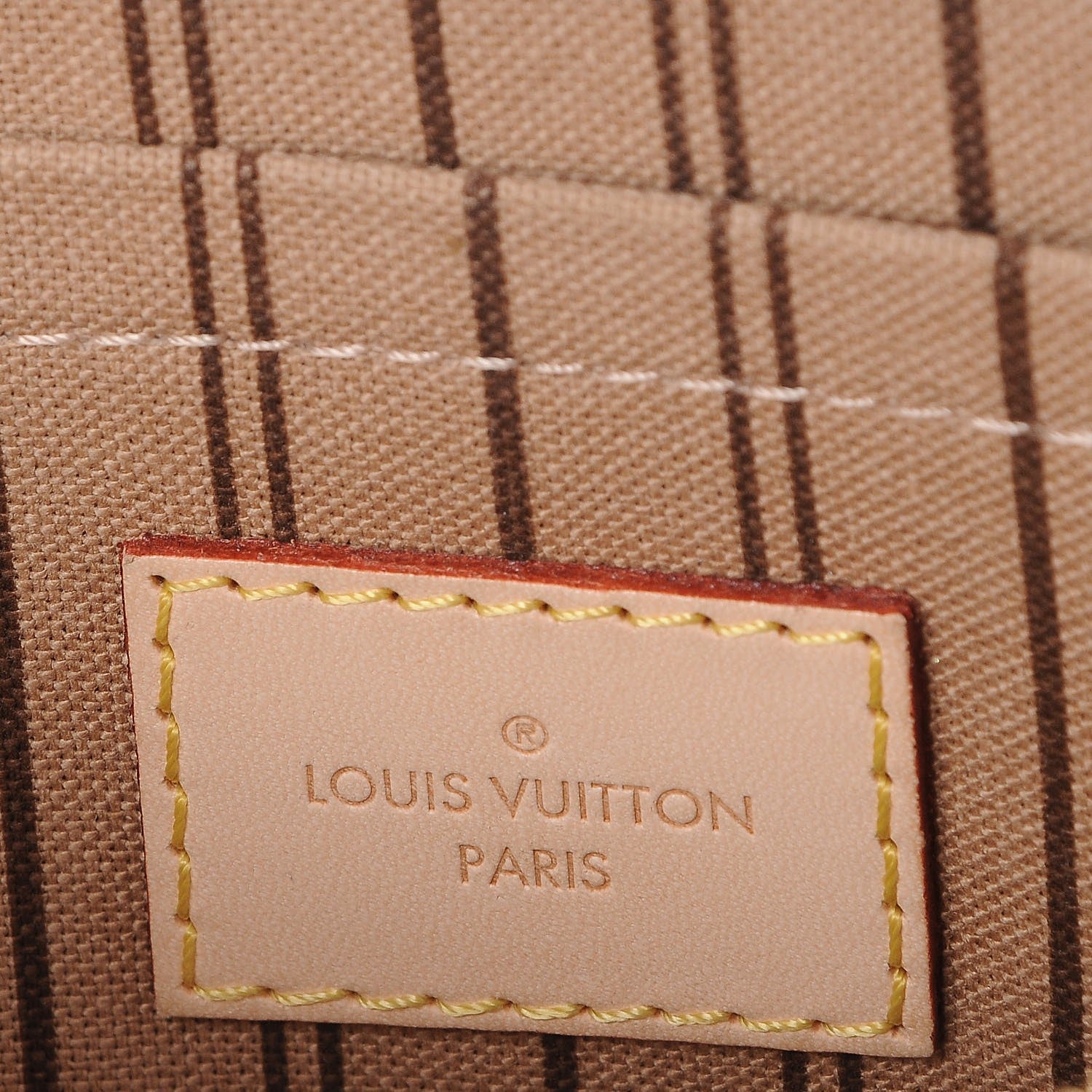 Louis Vuitton Monogram Neverfull MM GM Pochette 6 of 8