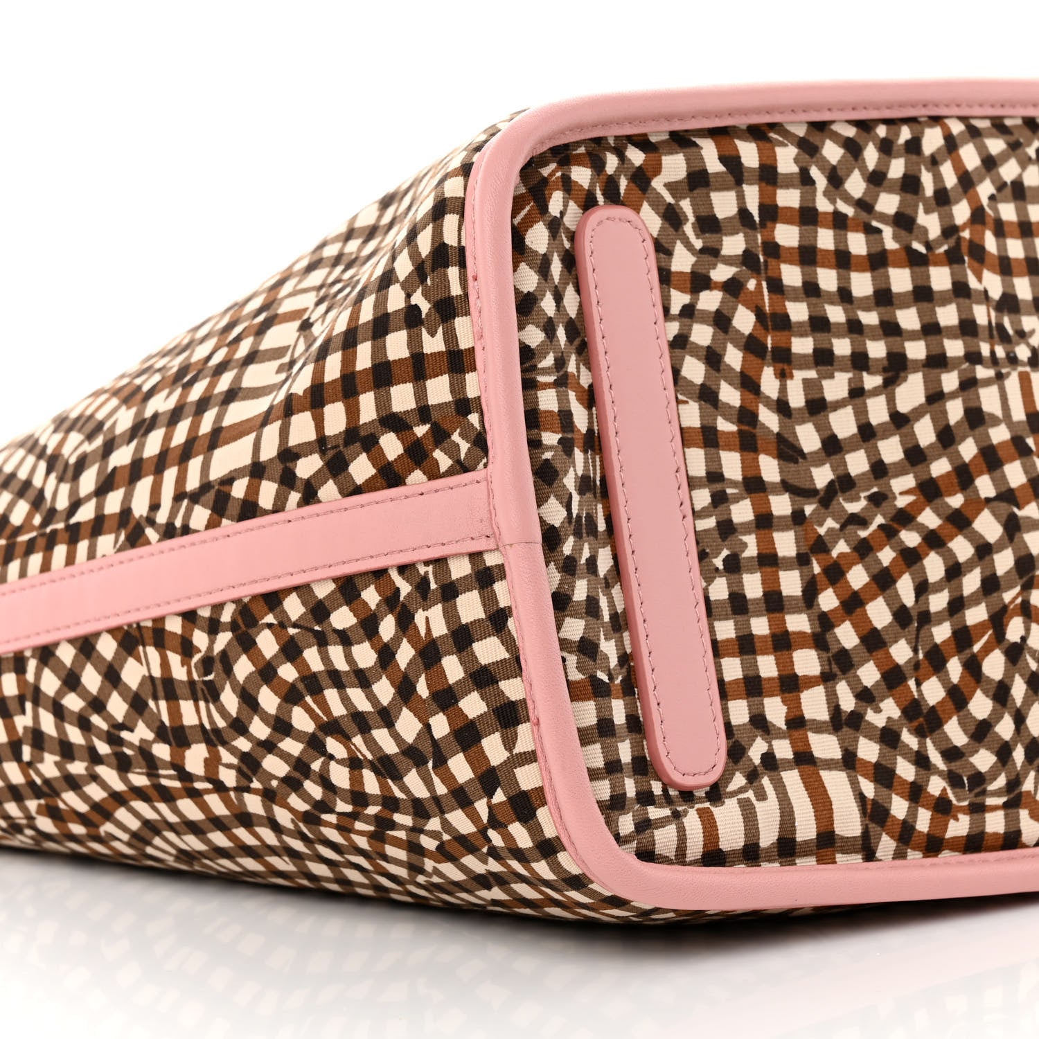 MCM Visetos Medium Liz Reversible Shopper Tote Powder Pink 14 of 16