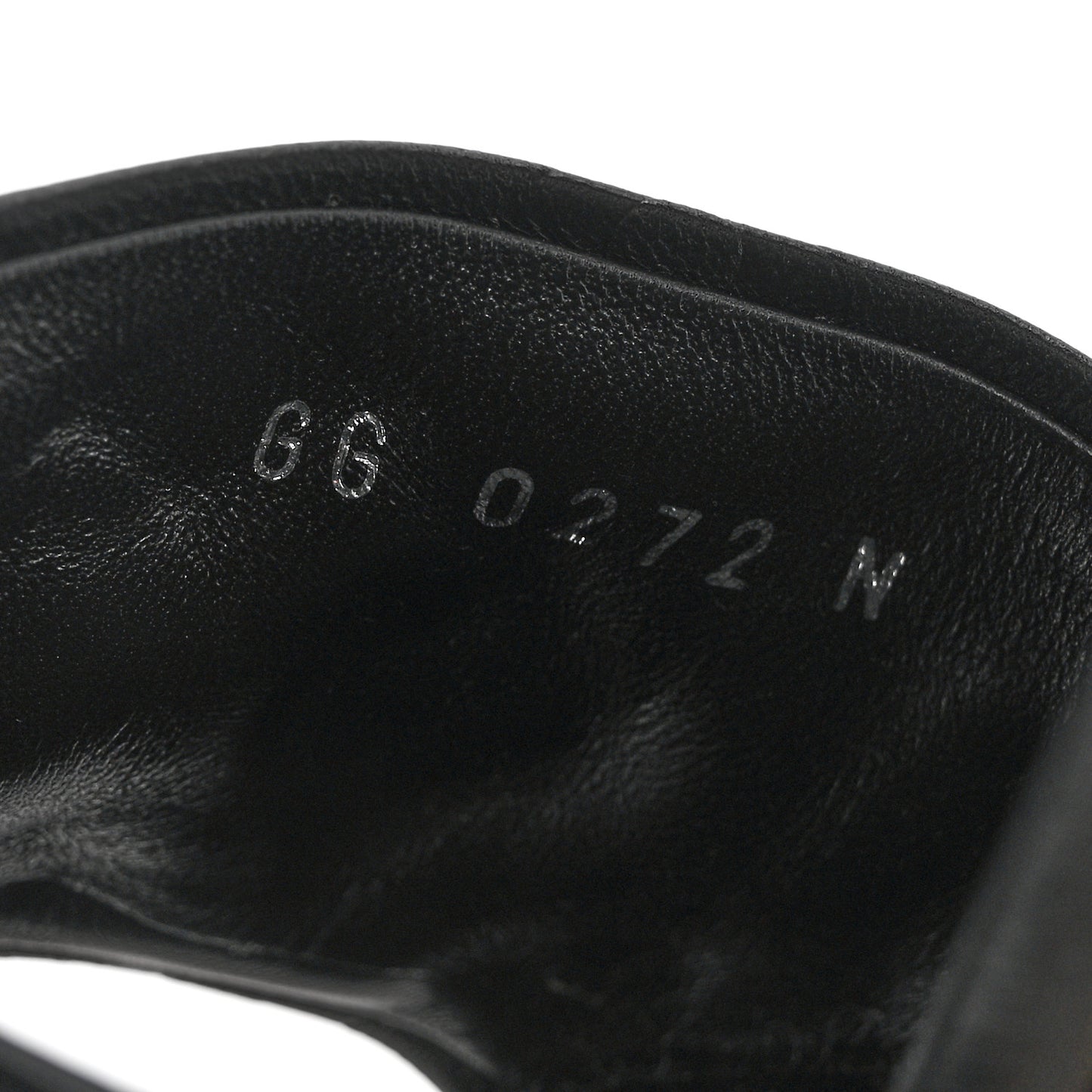 Lambskin Embossed Monogram Revival High Heel Mules 38 Black