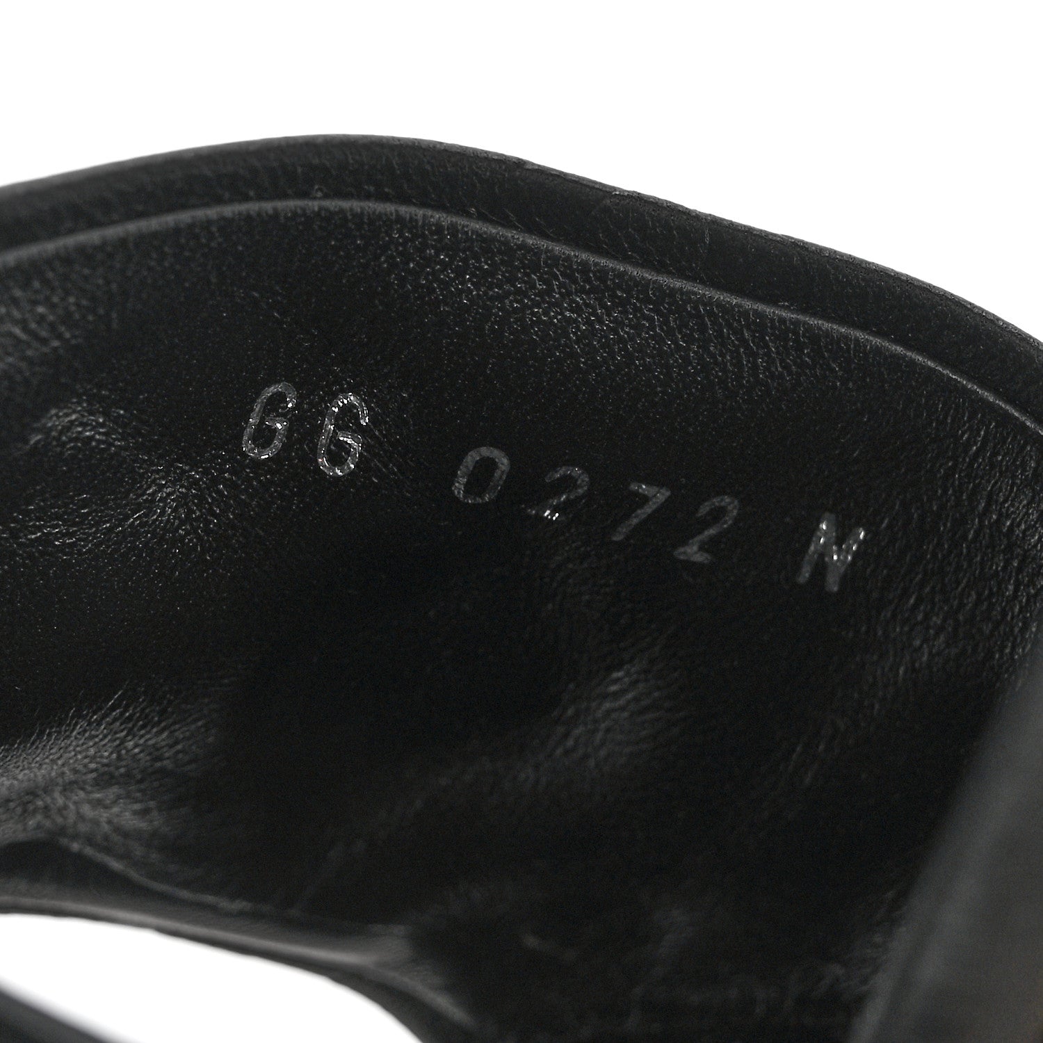 Louis Vuitton Lambskin Embossed Monogram Revival High Heel Mules 38 Black 8 of 8