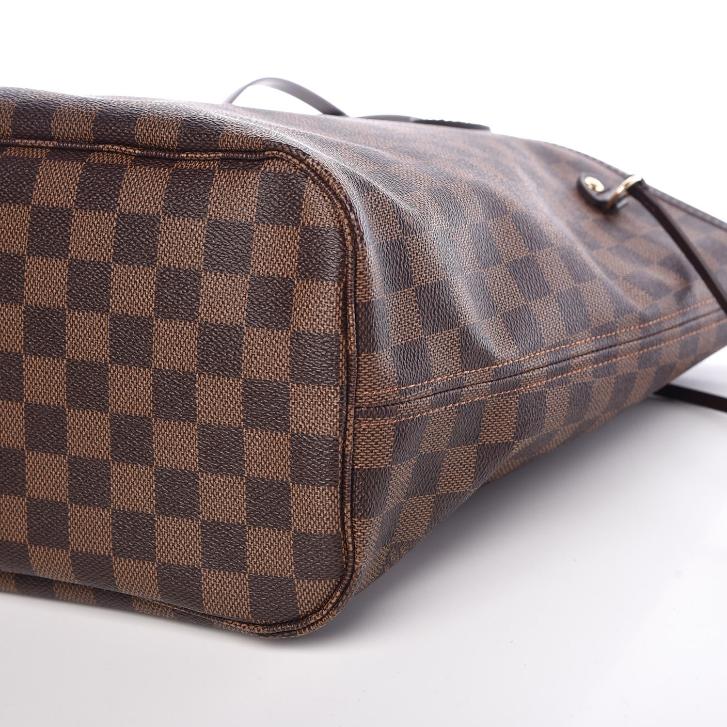 Louis Vuitton Damier Ebene Neo Neverfull MM Rose Ballerine 7 of 15