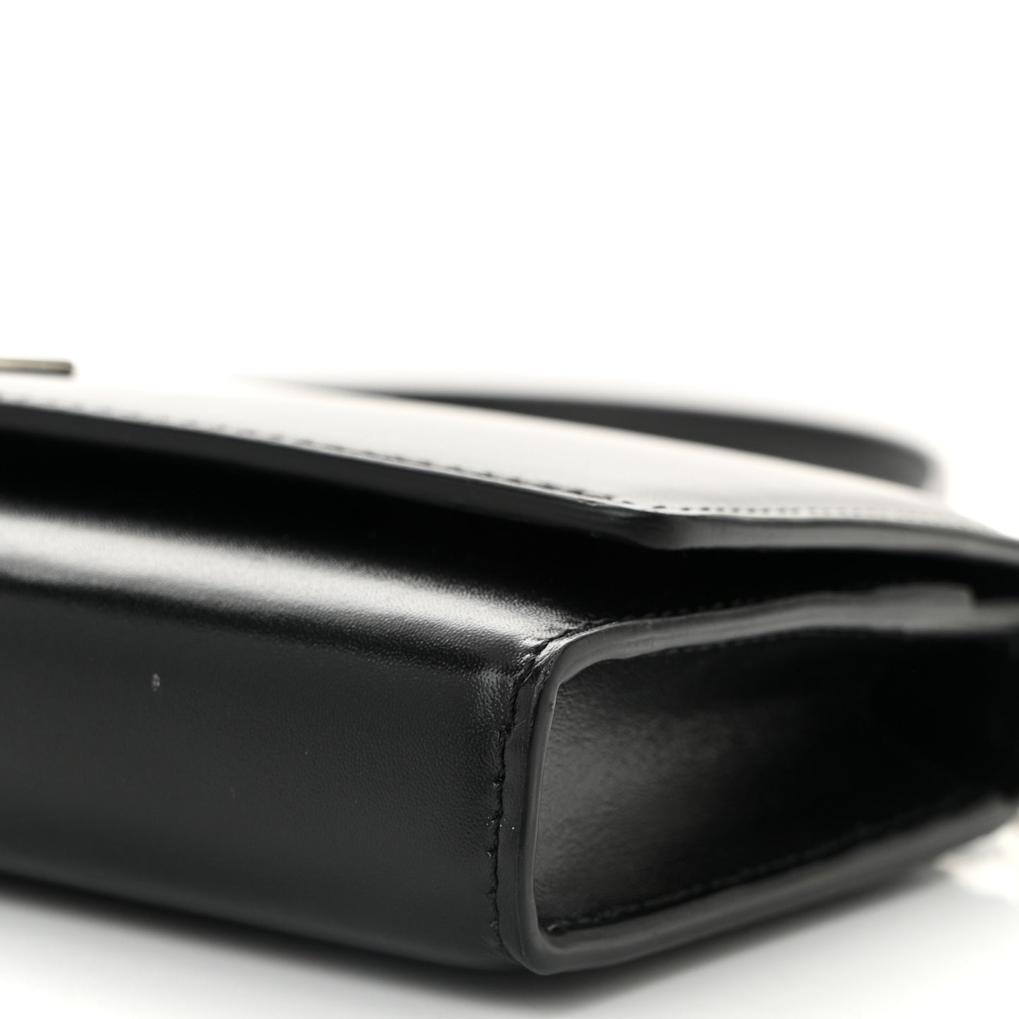 Box Calfskin 4G Wallet on Chain Black