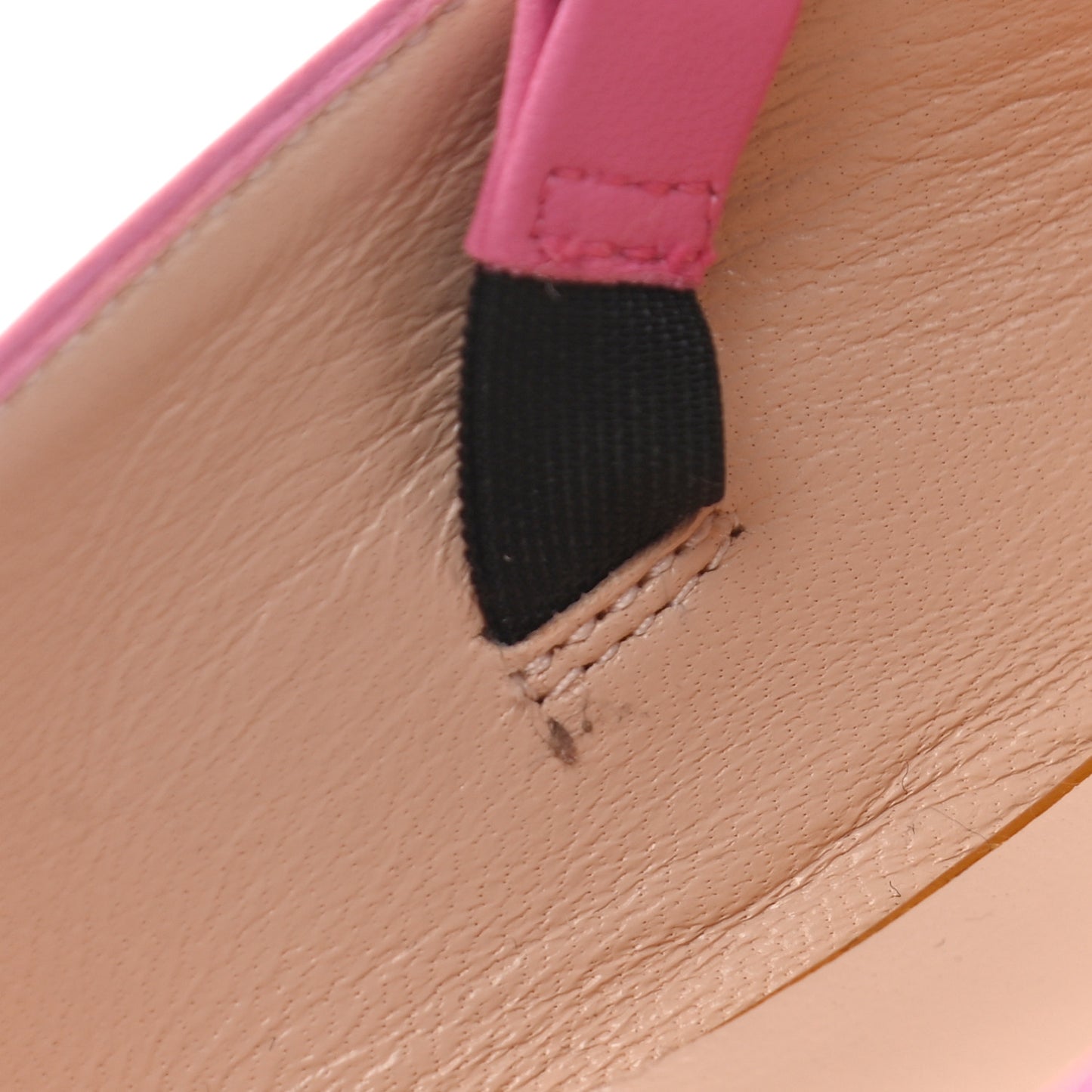 Nappa Charlotte Deva Horsebit Chain Embellished Flats 37 Pink Tropical Flower