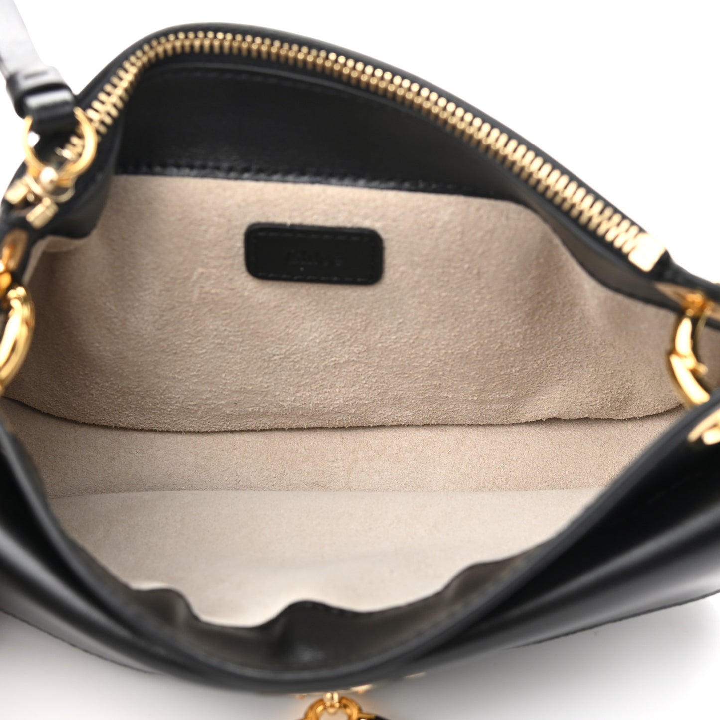 Calfskin Tess Mini Crossbody Bag Black