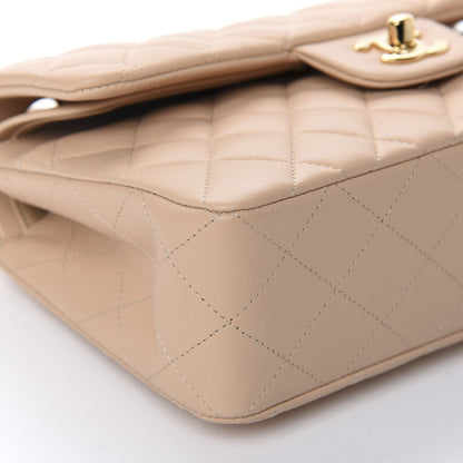 Chanel Lambskin Quilted Small Double Flap Beige 6 of 11