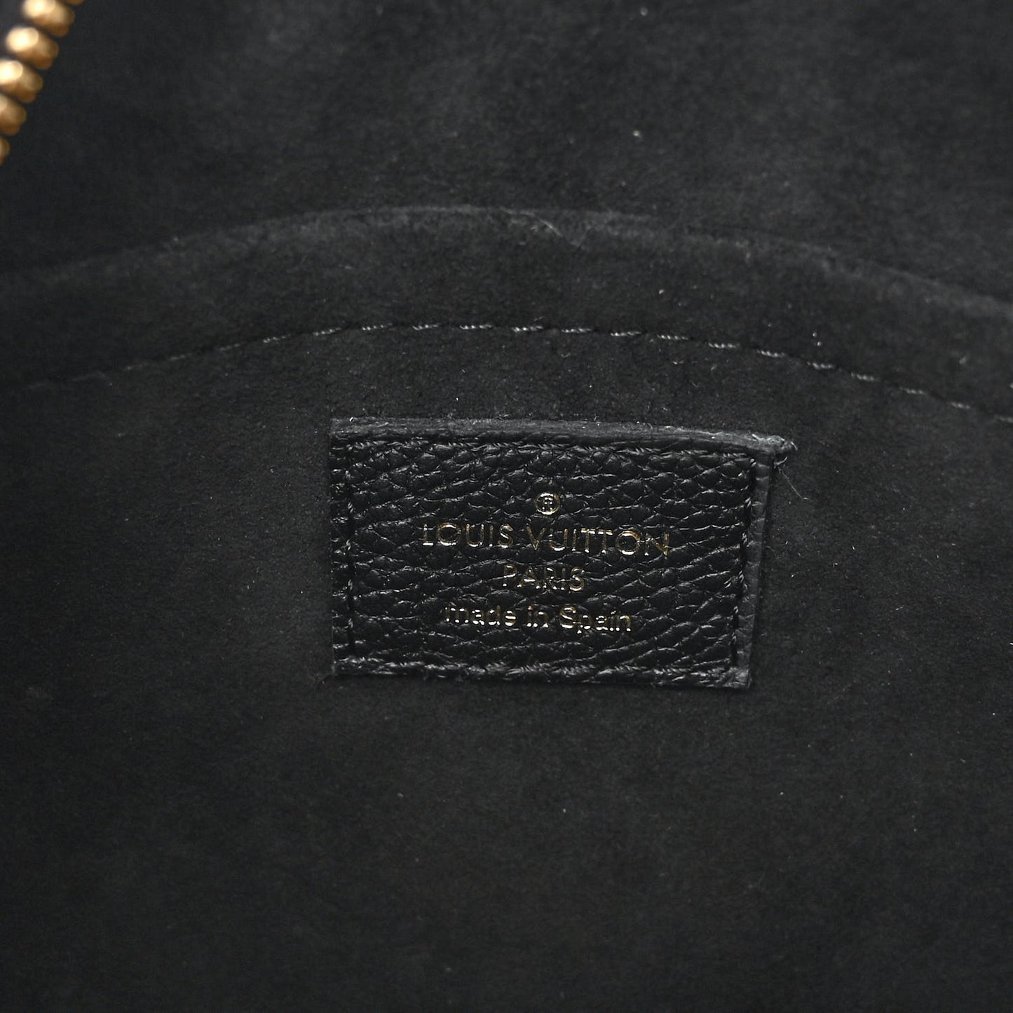 LOUIS VUITTON Empreinte Monogram Giant Speedy Bandouliere 20 Black