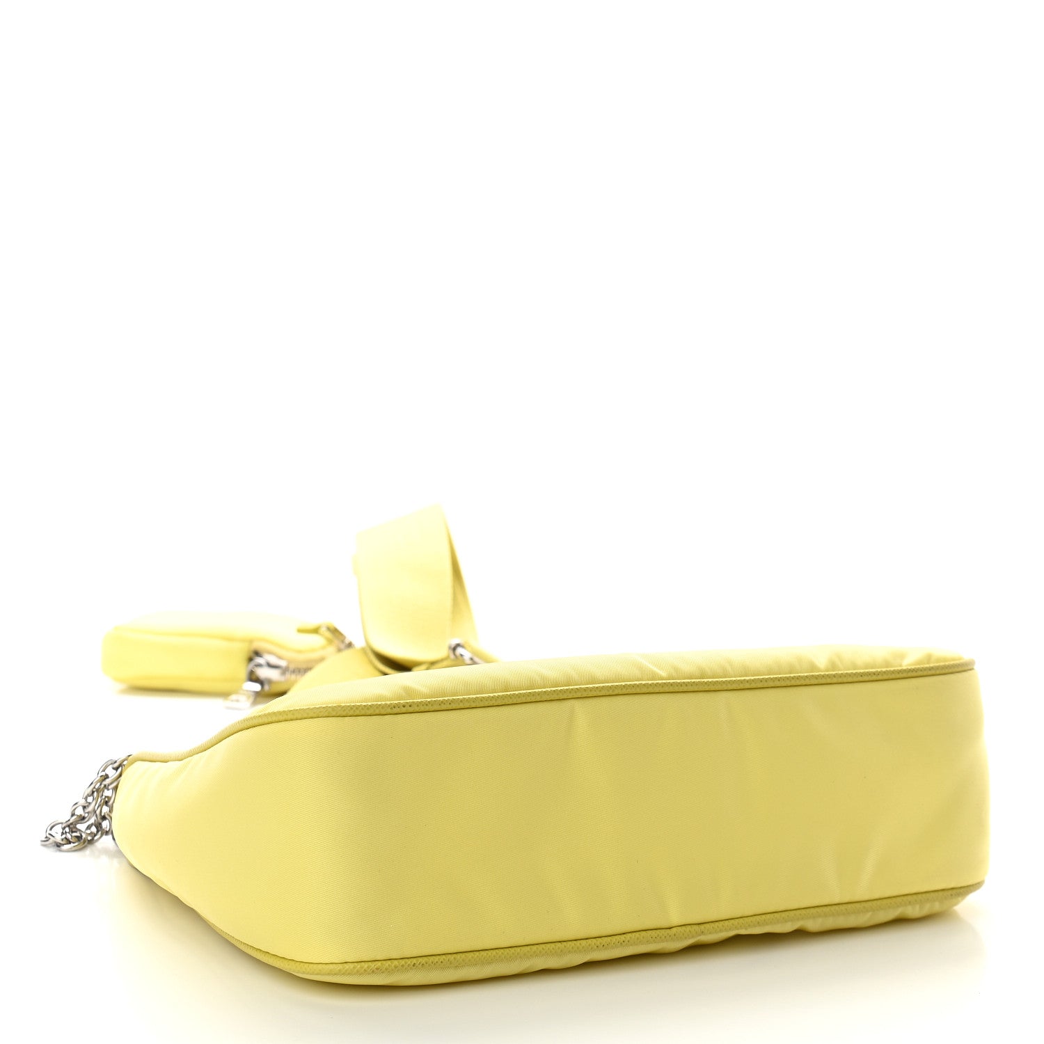 Prada Nylon Saffiano Re-Edition 2005 Shoulder Bag Ananas 4 of 10