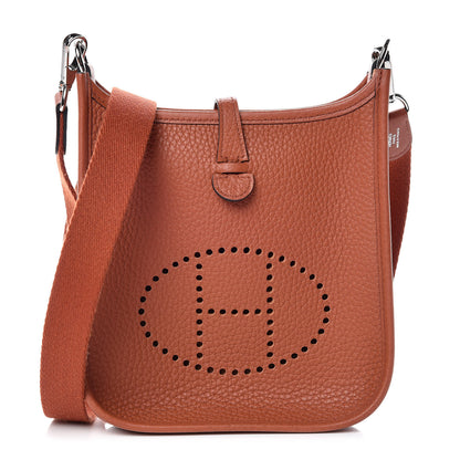 Hermes Taurillon Clemence Evelyne TPM Brique 1 of 11