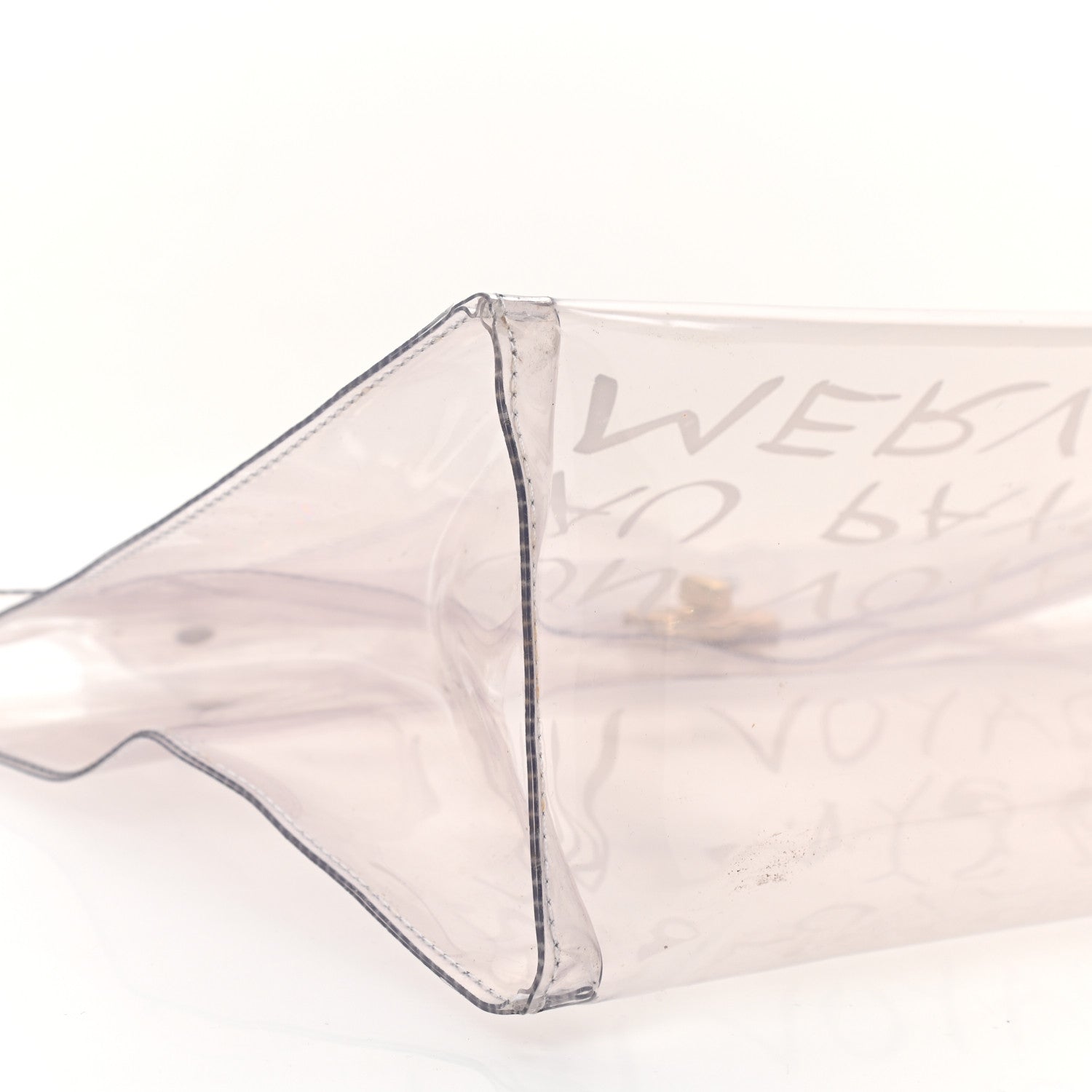 Hermes Vinyl Souvenir De L'Exposition Kelly Transparent 7 of 10