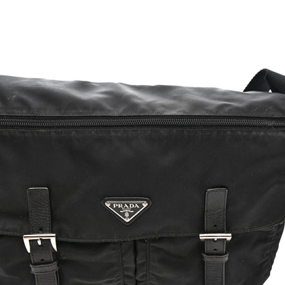 Prada Nylon Vela Sport Messenger Bag Black 11 of 13