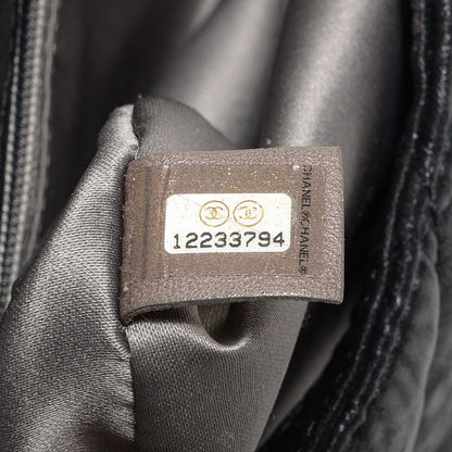 Chanel Coated Canvas Le Marais Flap Black 6 of 8